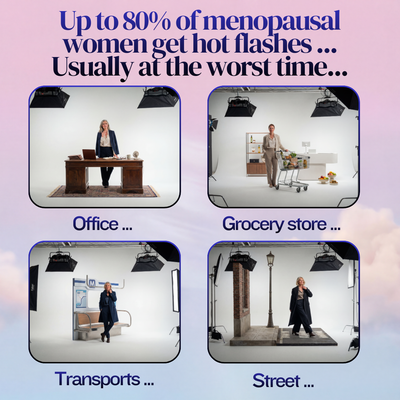 CalmBreeze™ Hot Flash Neck Fan