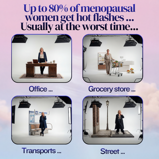 CalmBreeze™ Hot Flash Neck Fan