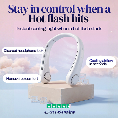 CalmBreeze™ Hot Flash Neck Fan