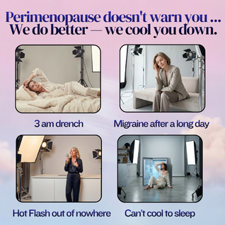 3-in-1 perimenopause Cooling Cap (Night Sweats / Migraines / Hot Flashes)