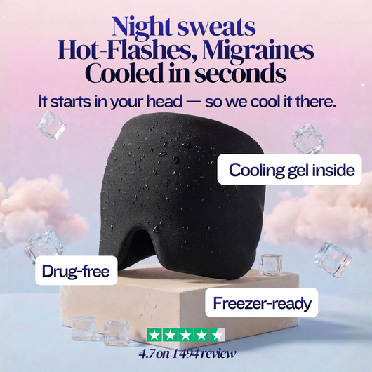 3-in-1 perimenopause Cooling Cap (Night Sweats / Migraines / Hot Flashes)