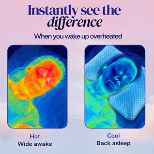 Cooling pillowcase for menopause night sweats (Queen size 20"x30")