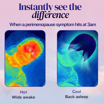 3-in-1 perimenopause Cooling Cap (Night Sweats / Migraines / Hot Flashes)