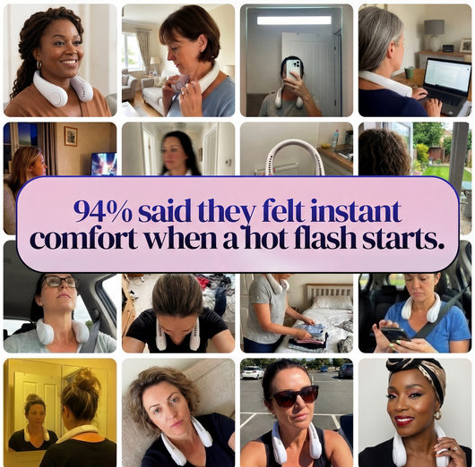 CalmBreeze™ Hot Flash Neck Fan