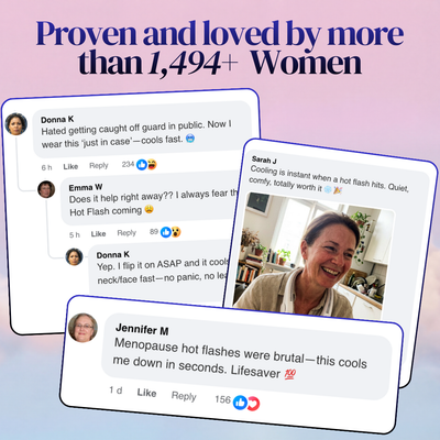 CalmBreeze™ Hot Flash Neck Fan