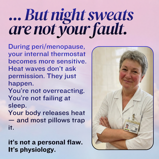 Cooling pillowcase for menopause night sweats (Queen size 20"x30")