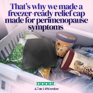 3-in-1 perimenopause Cooling Cap (Night Sweats / Migraines / Hot Flashes)